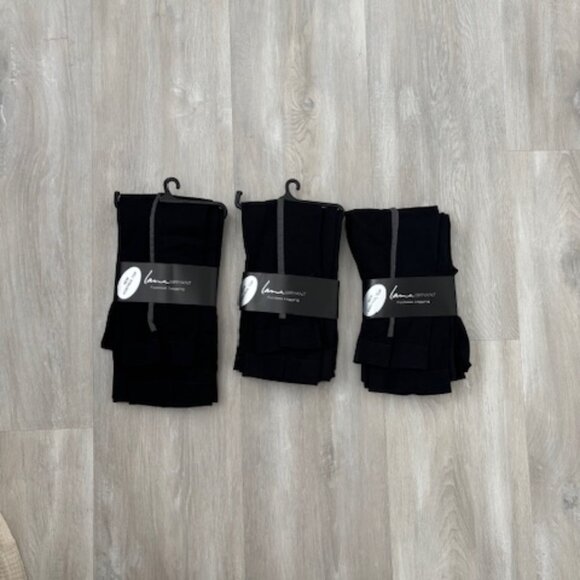 NWT Lane Bryant Black Footless Control Top Legging 1X - Picture 2 of 3